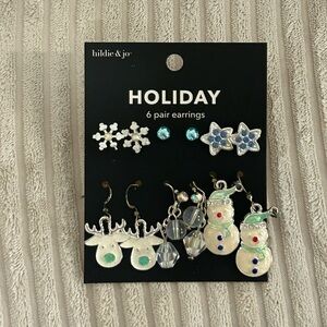 NWT Holiday Earrings